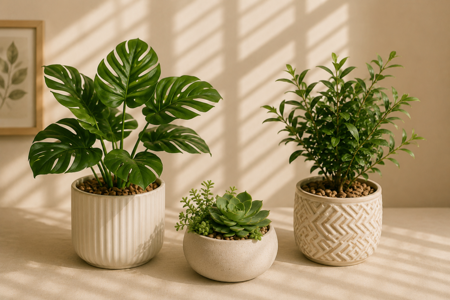 Artificial Plant & Planters